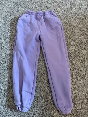 Comfrt sweats small purple